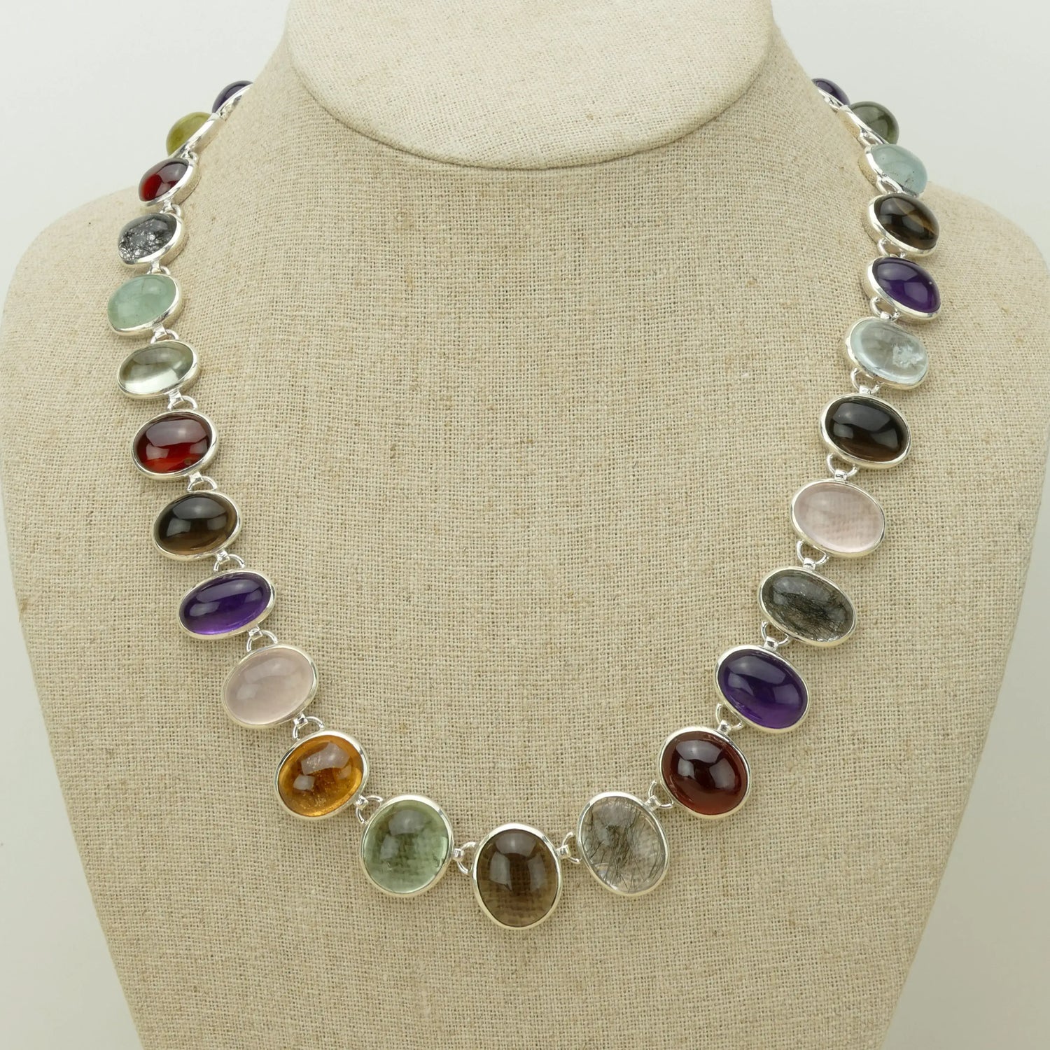 Mix Gemstone Necklace for Women's Jewellery