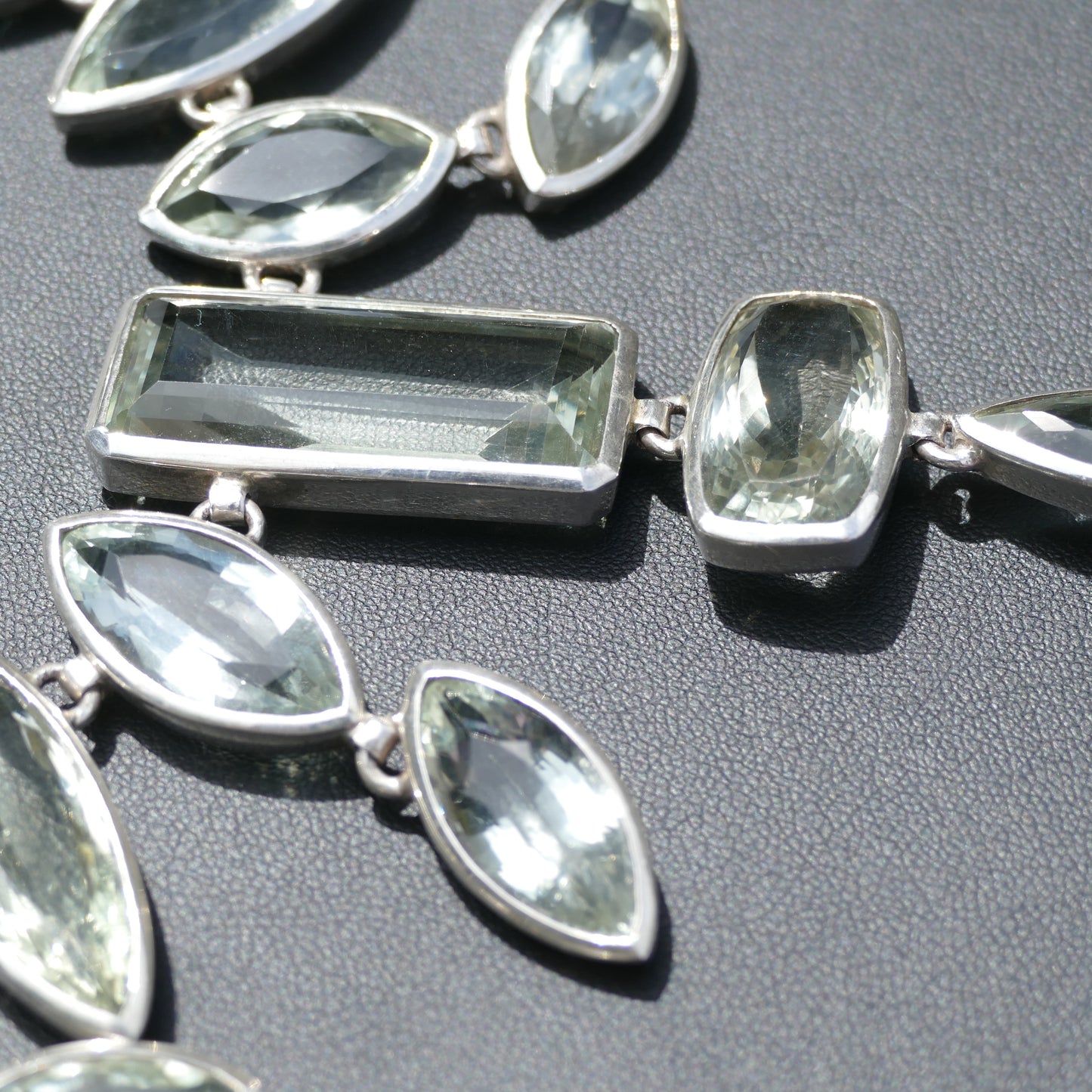 Green Amethyst Necklace