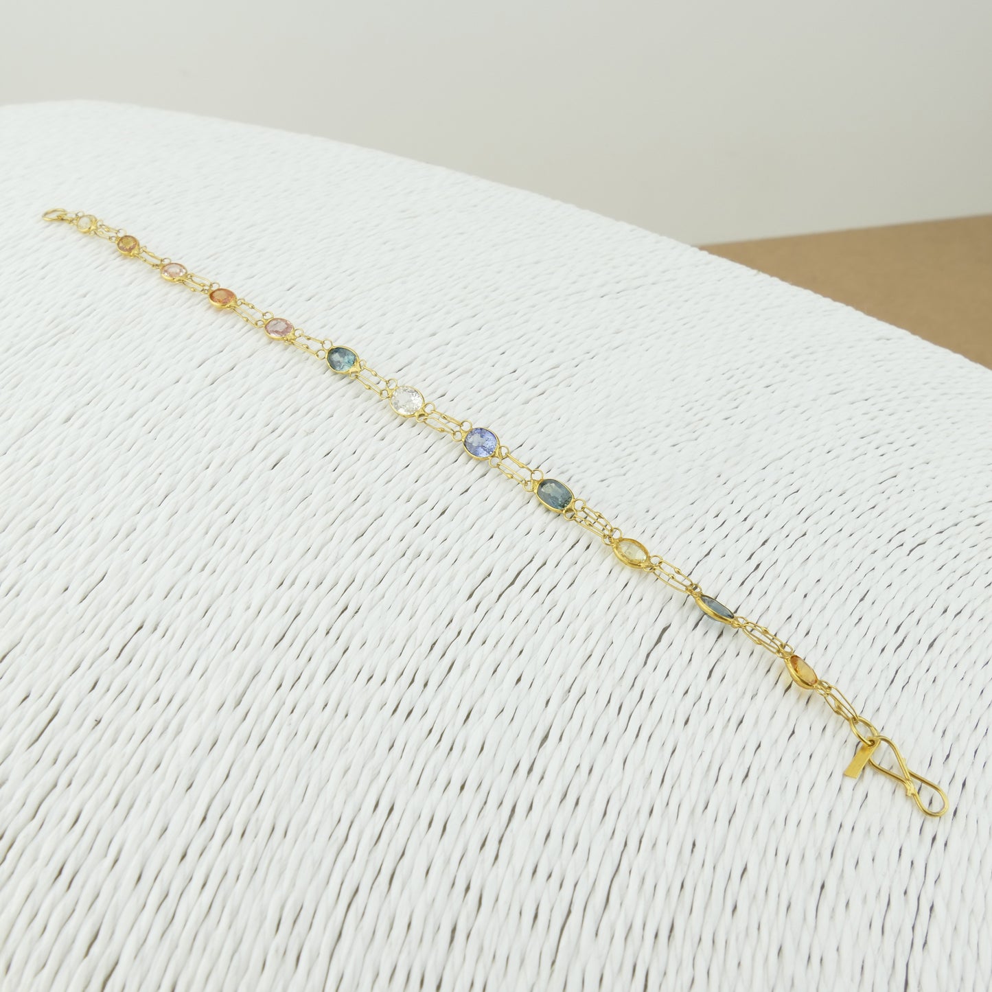 Mix Colour Sapphire Bracelet