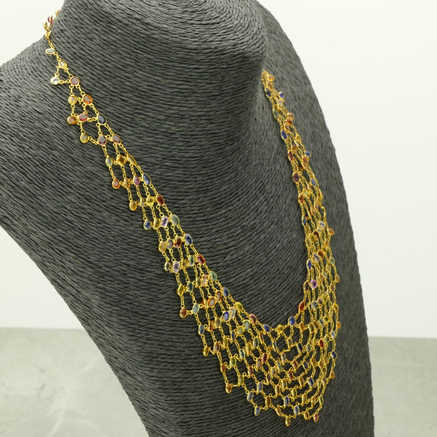 Mix Sapphire Necklace