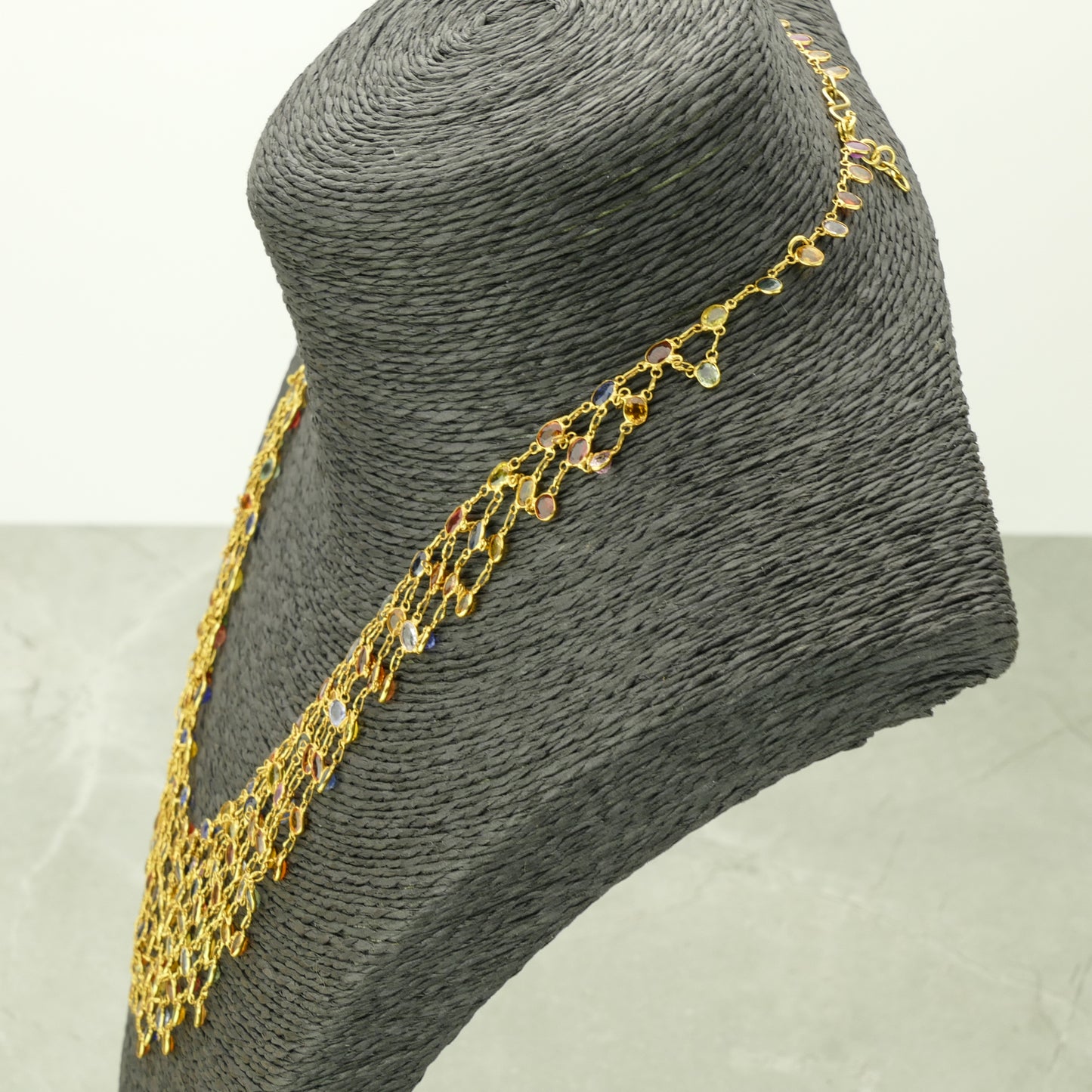 Mix Sapphire Necklace