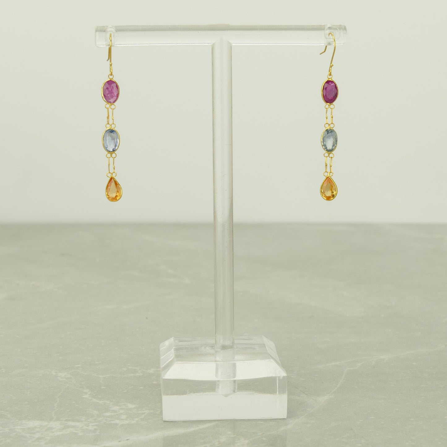 Sapphire Multicolour Earrings