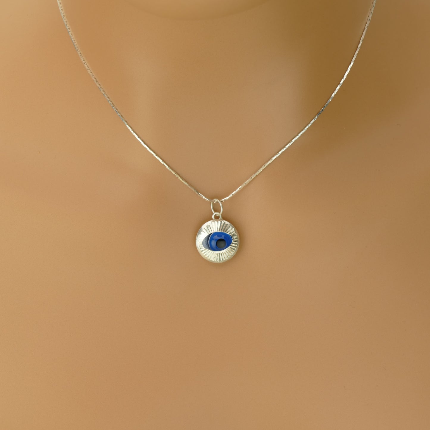 Moving Evil Eye Pendant