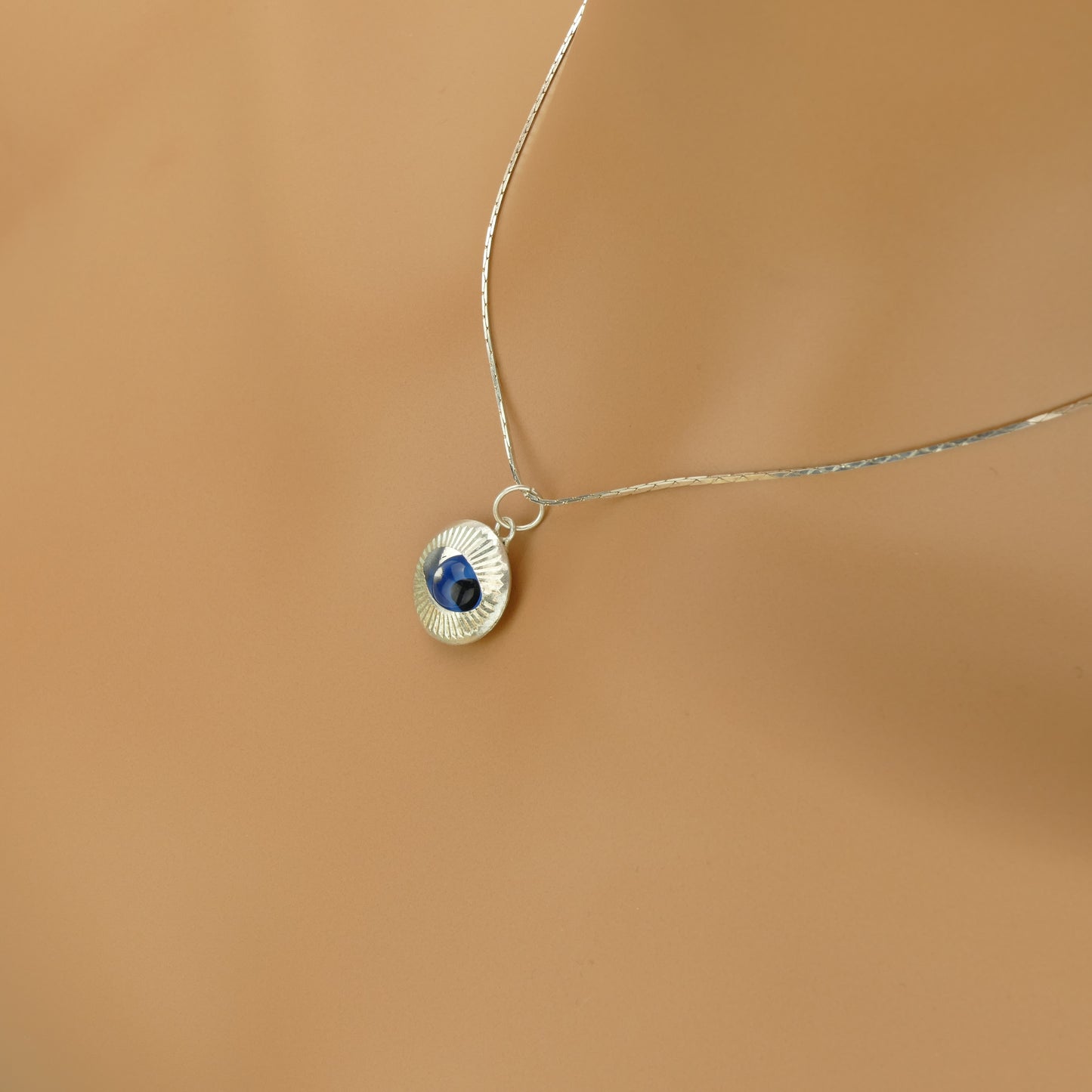 Moving Evil Eye Pendant