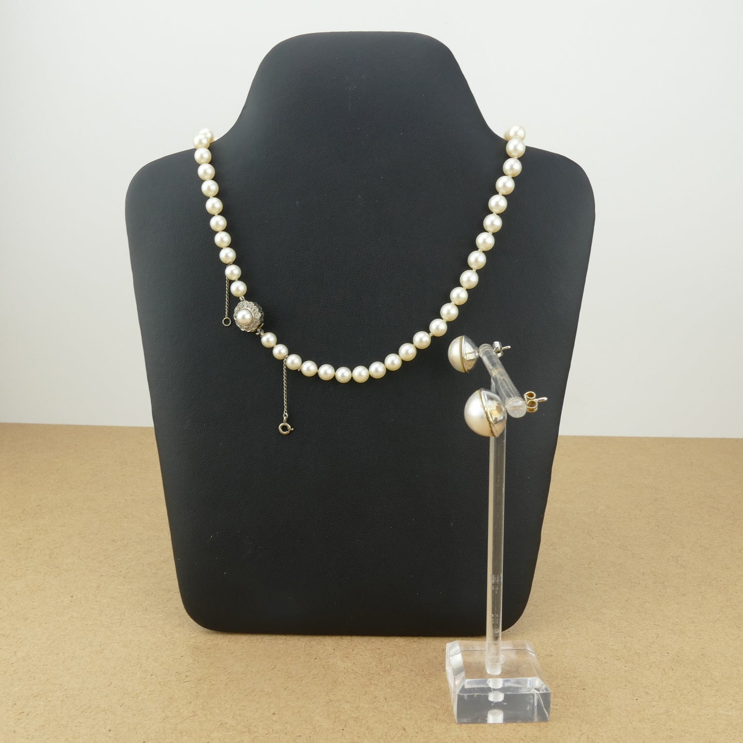 Water Pearl & Diamond Set