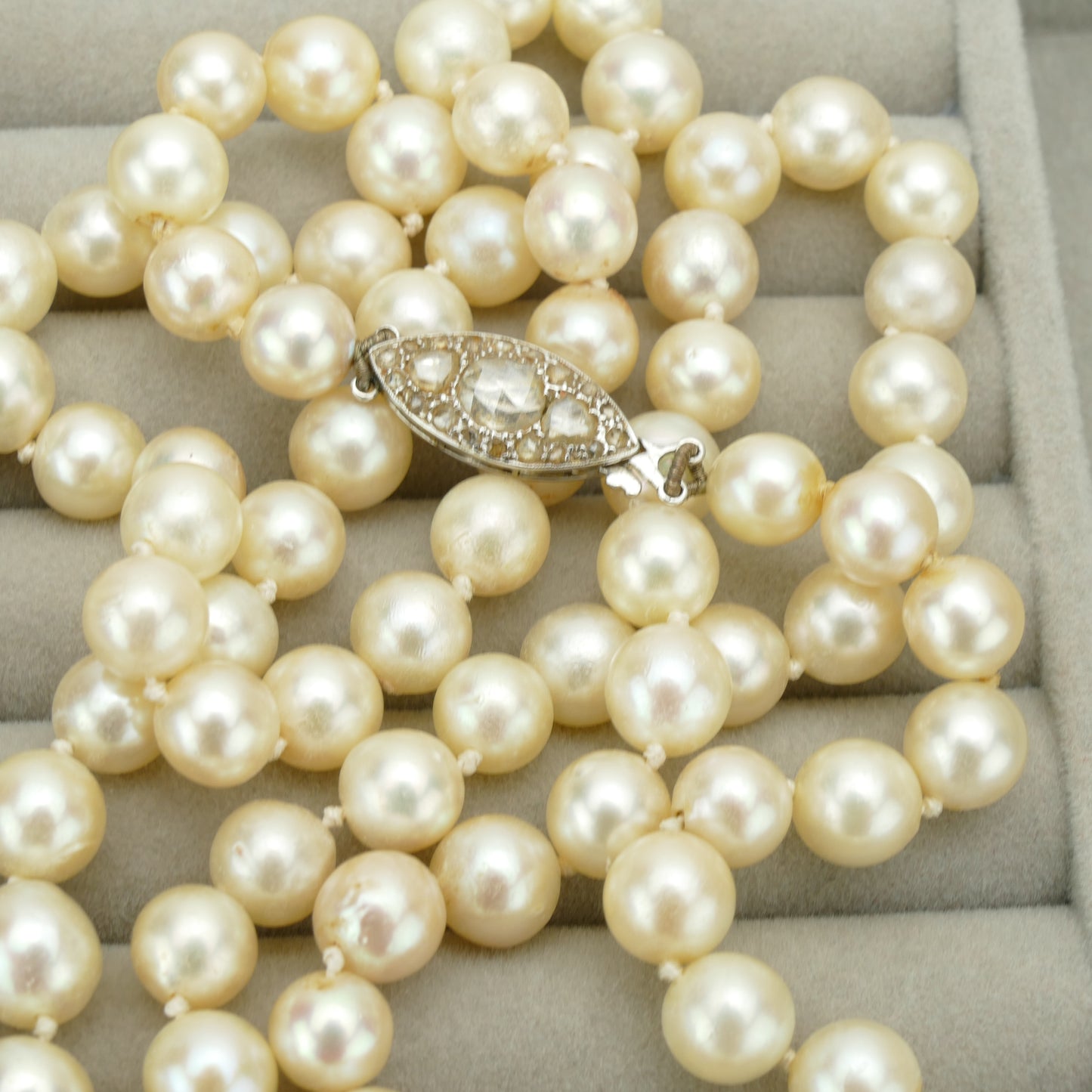 Japanese Pearl & Diamond Set