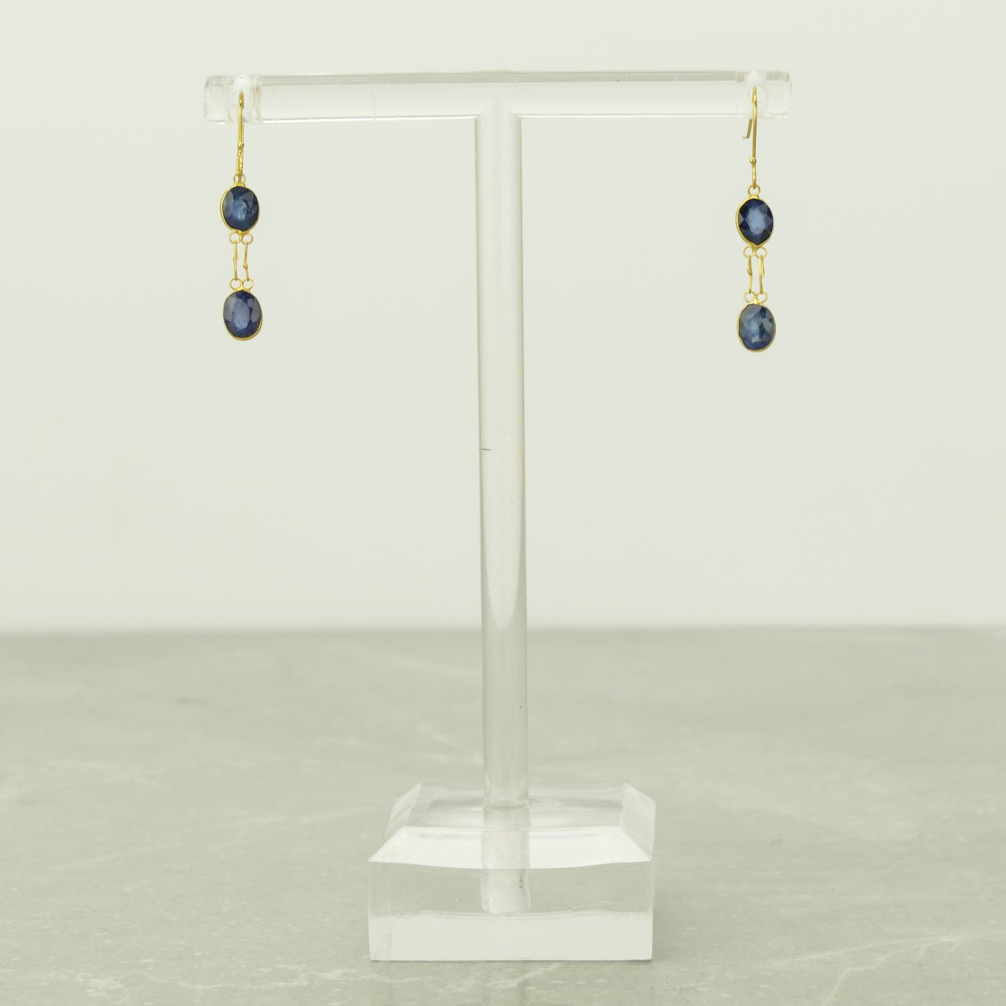 Sapphire Dangle Earrings