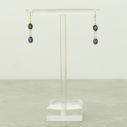 Sapphire Dangle Earrings