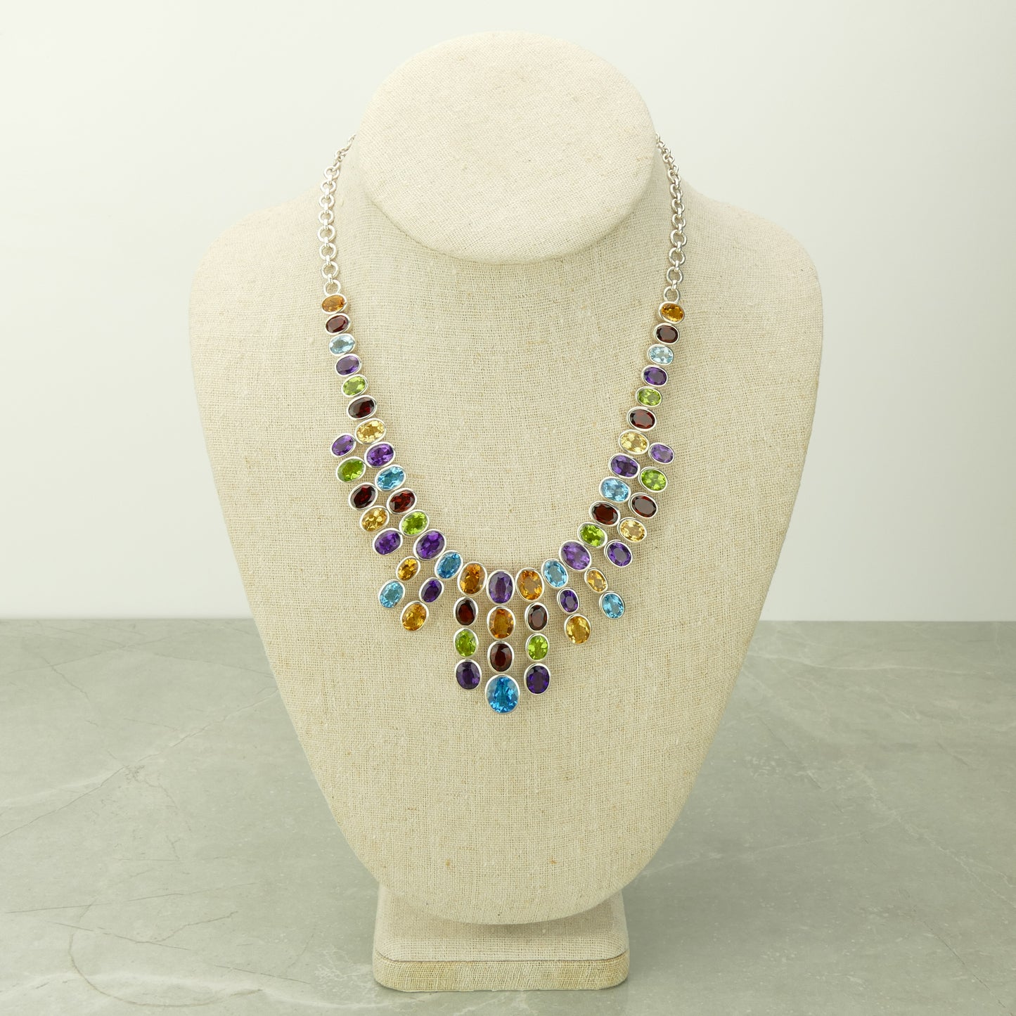 Mix Gemstone Necklace