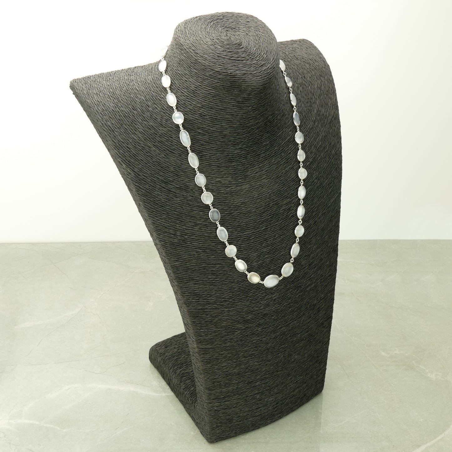 White Moonstone Necklace