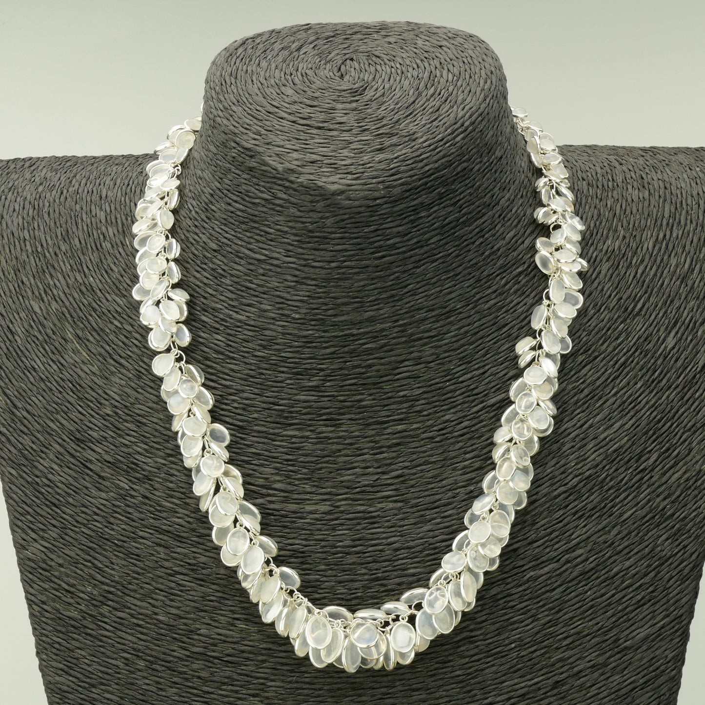 White Moonstone Necklace