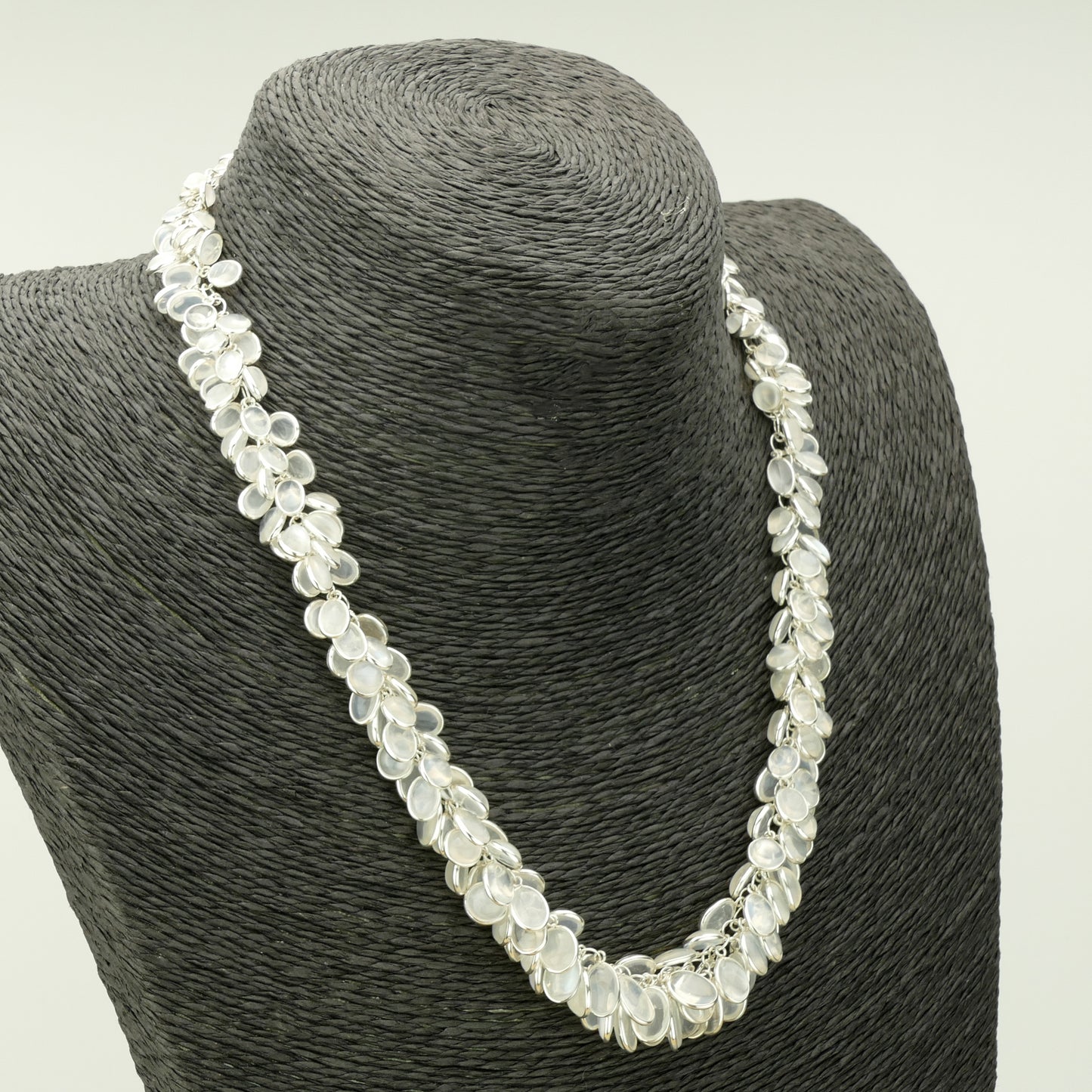 White Moonstone Necklace