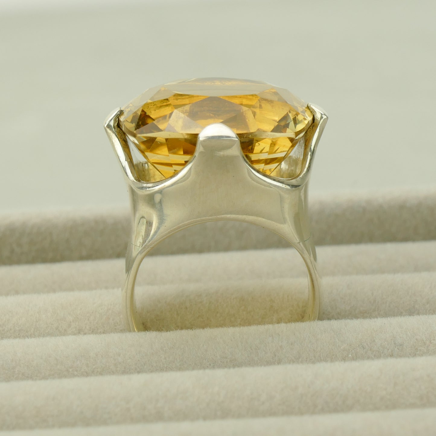 Citrine Gemstone Ring