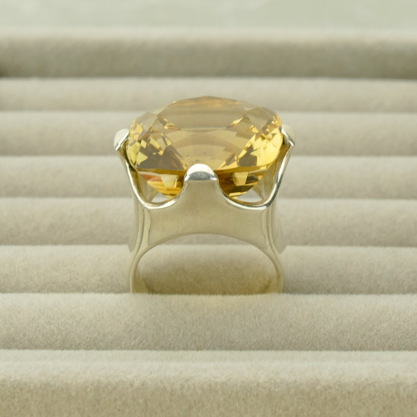 Citrine Gemstone Ring