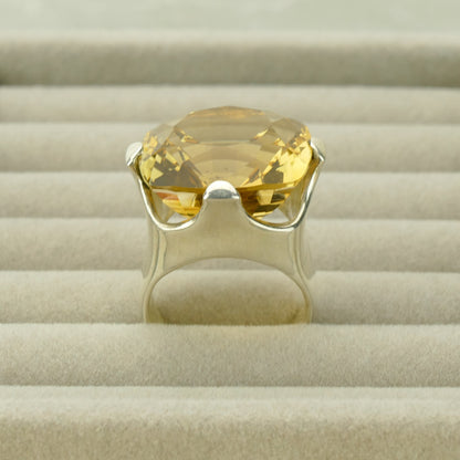 Citrine Gemstone Ring