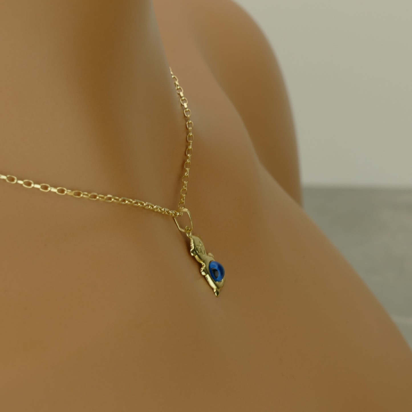 Teddy Evil Eye Pendant
